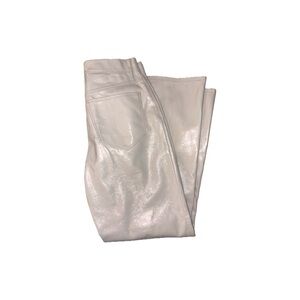 Madewell White Straight Leg Pants